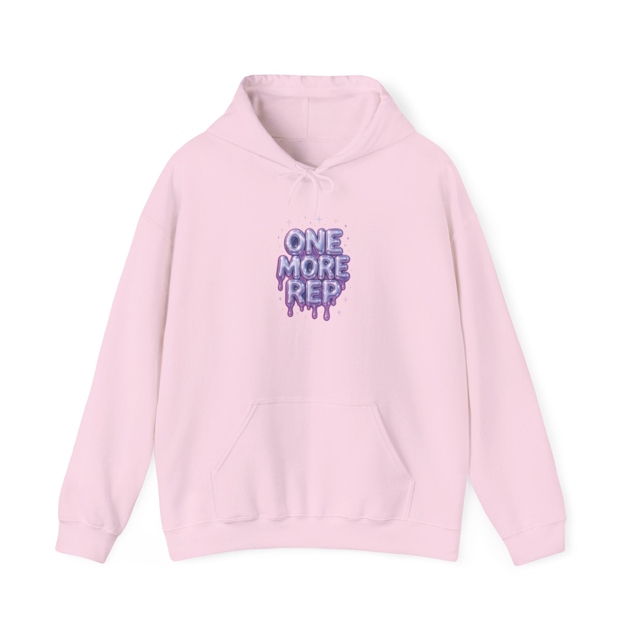 One More Rep Hoodie — Motivational Fitness Gym Sweatshirt